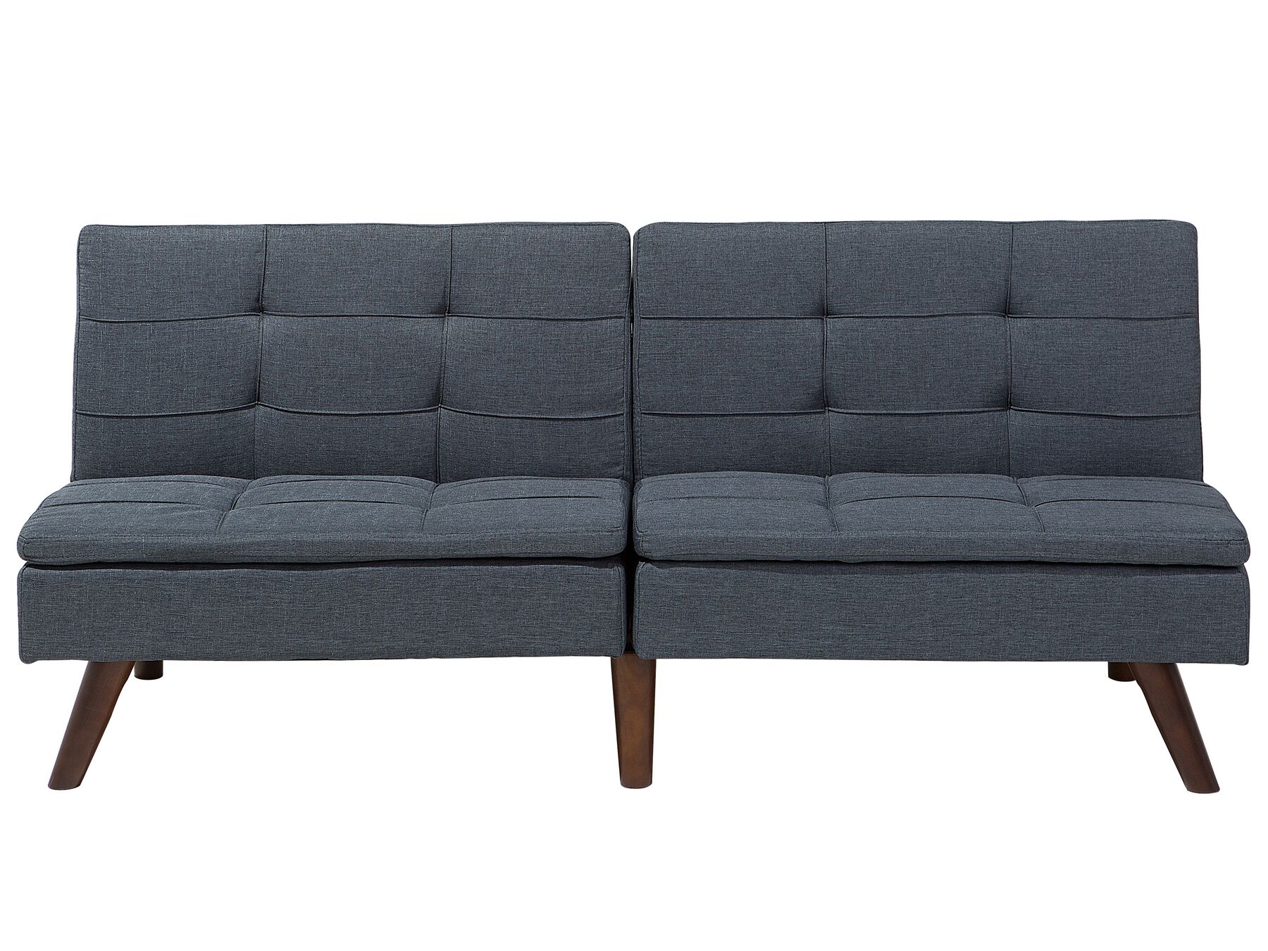 Sofa Bed RONNE Fabric Dark Grey 3 Seater