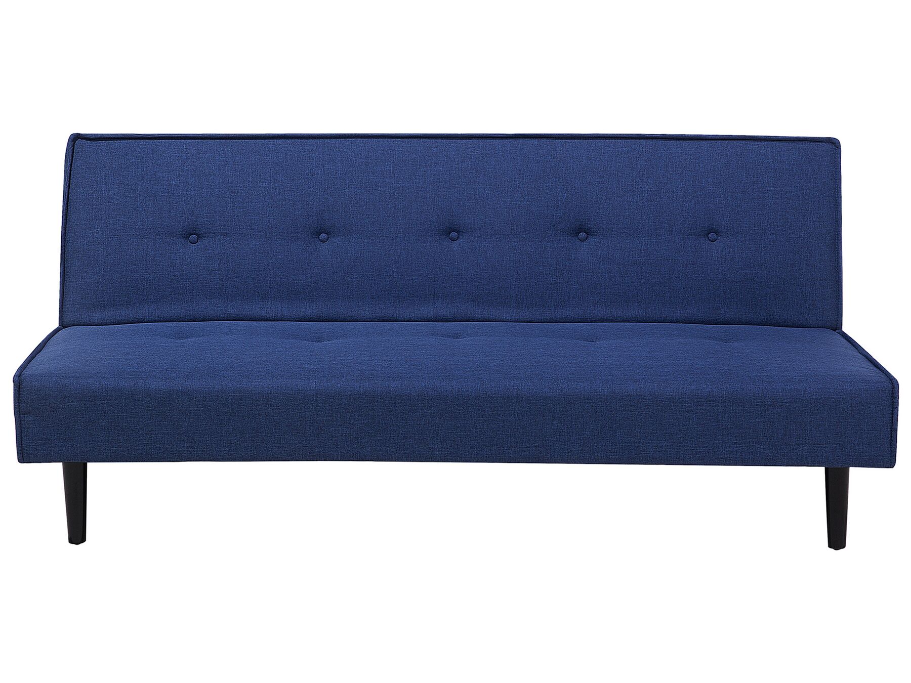 Sofa Bed VISBY Fabric Navy Blue 3 Seater