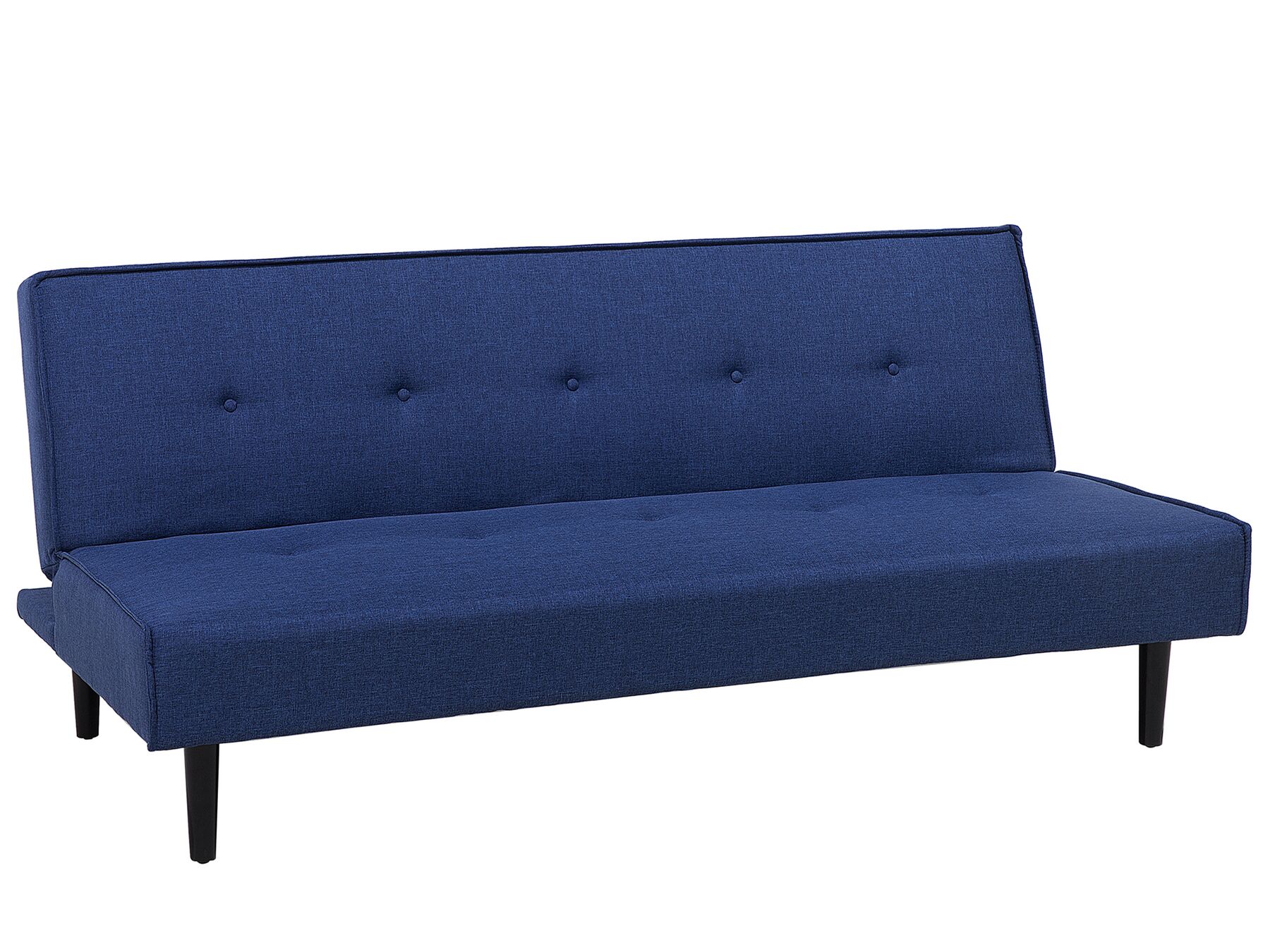 Sofa Bed VISBY Fabric Navy Blue 3 Seater