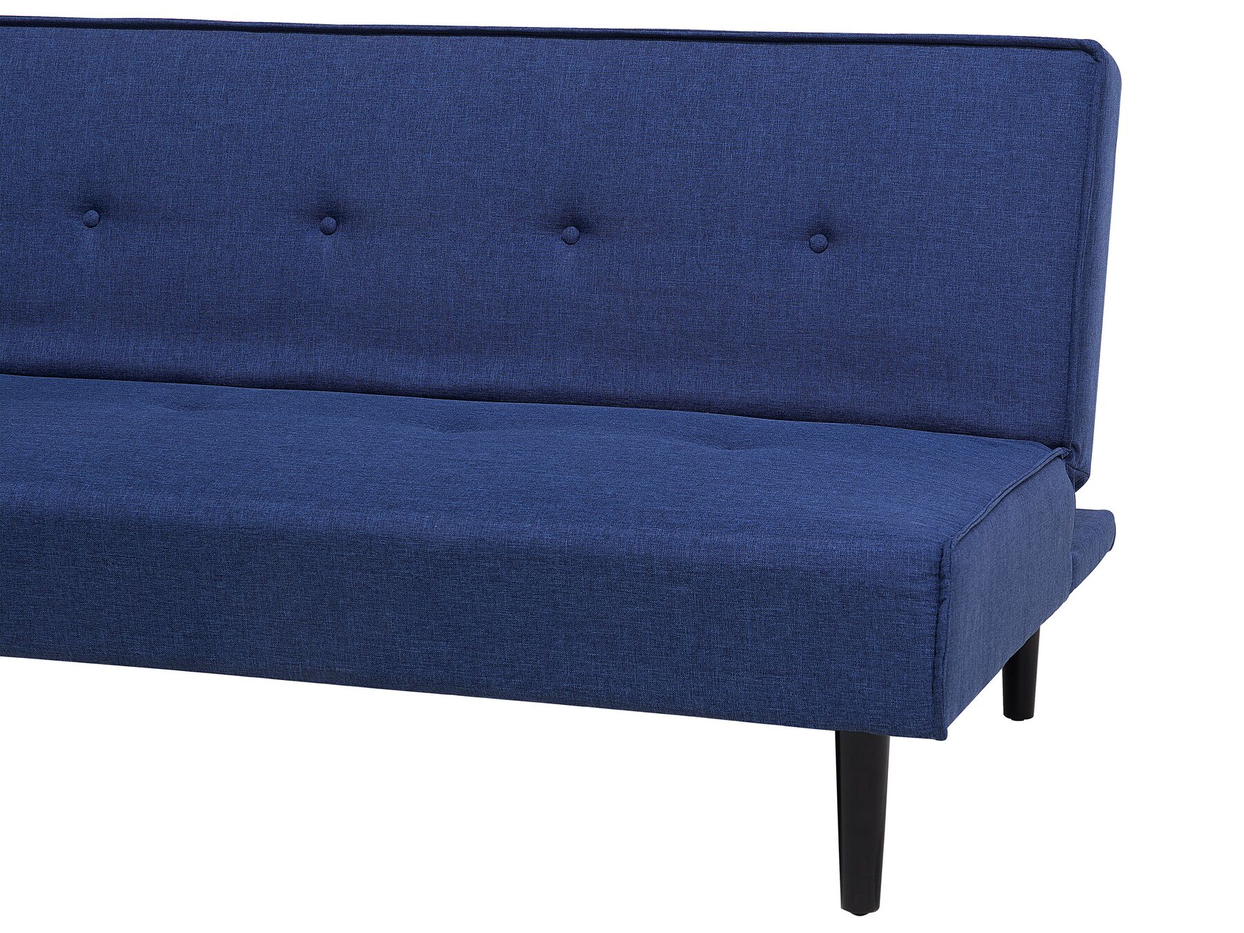 Sofa Bed VISBY Fabric Navy Blue 3 Seater
