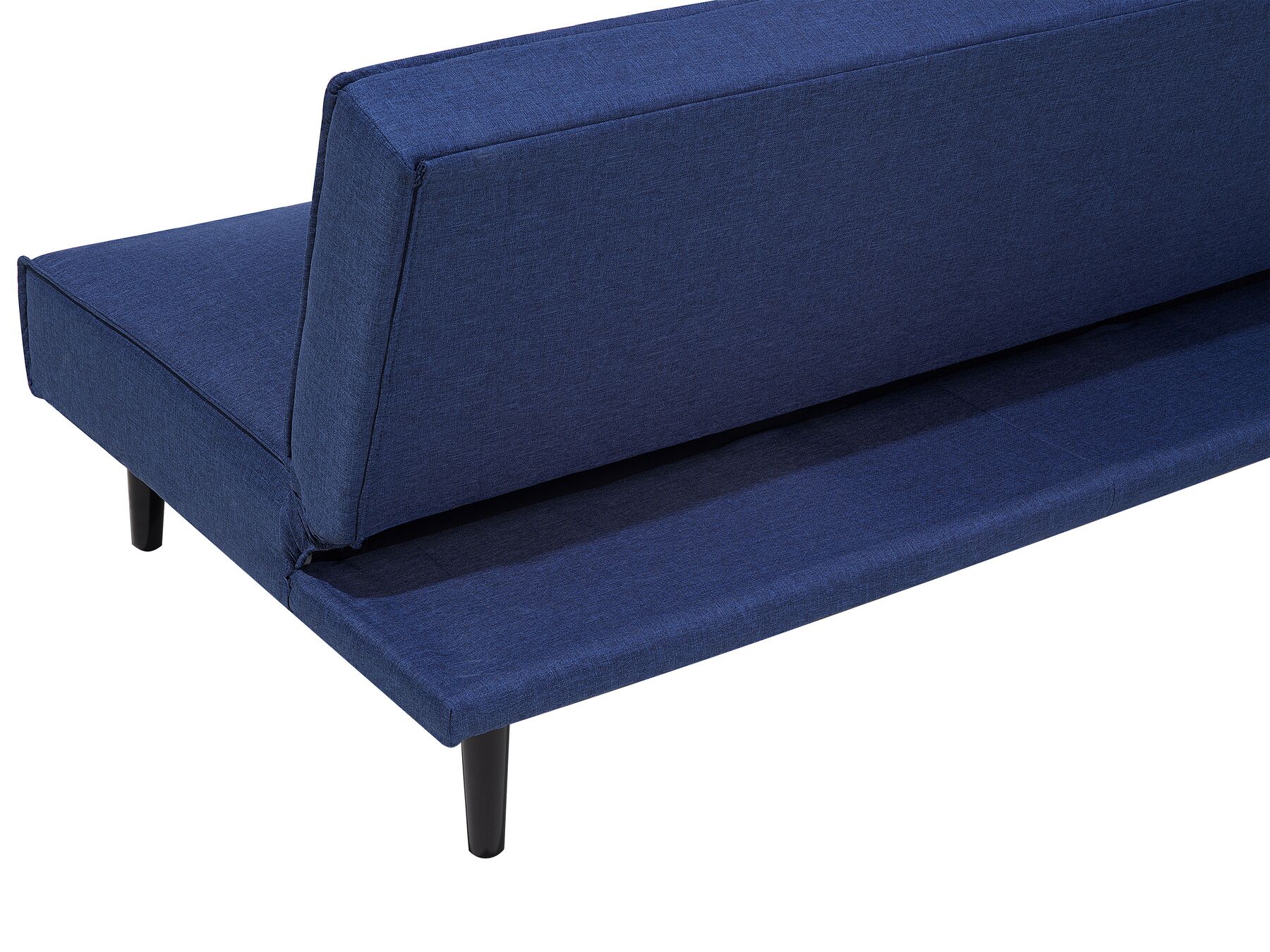 Sofa Bed VISBY Fabric Navy Blue 3 Seater