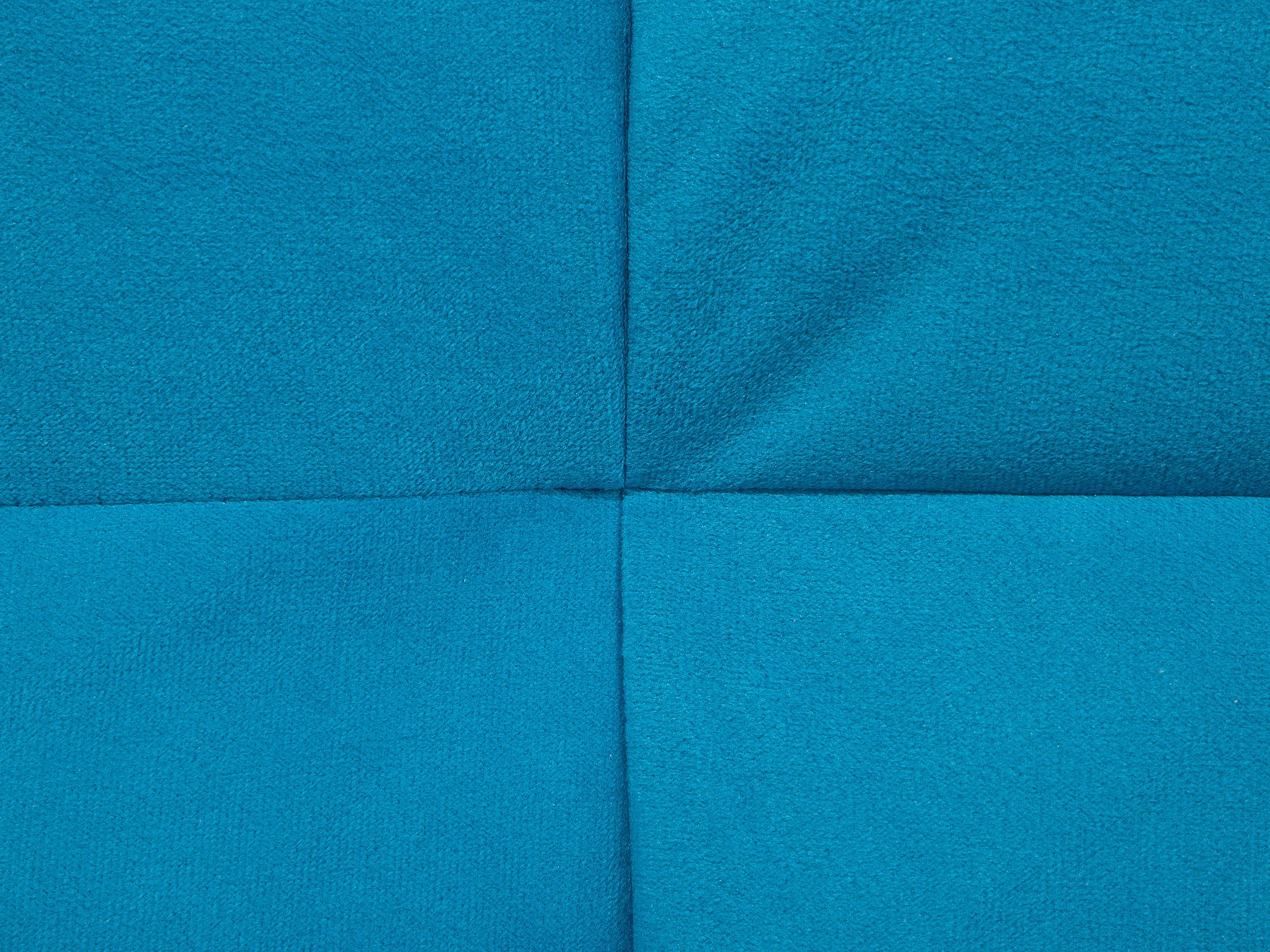 Sofa Bed SILJAN Fabric Sea Blue 3 Seater