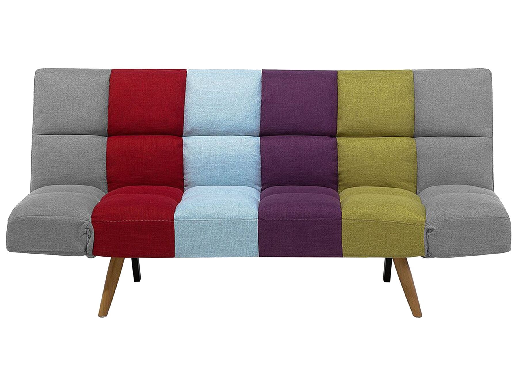 Sofa Bed INGARO Fabric Multicolour 2 Seater