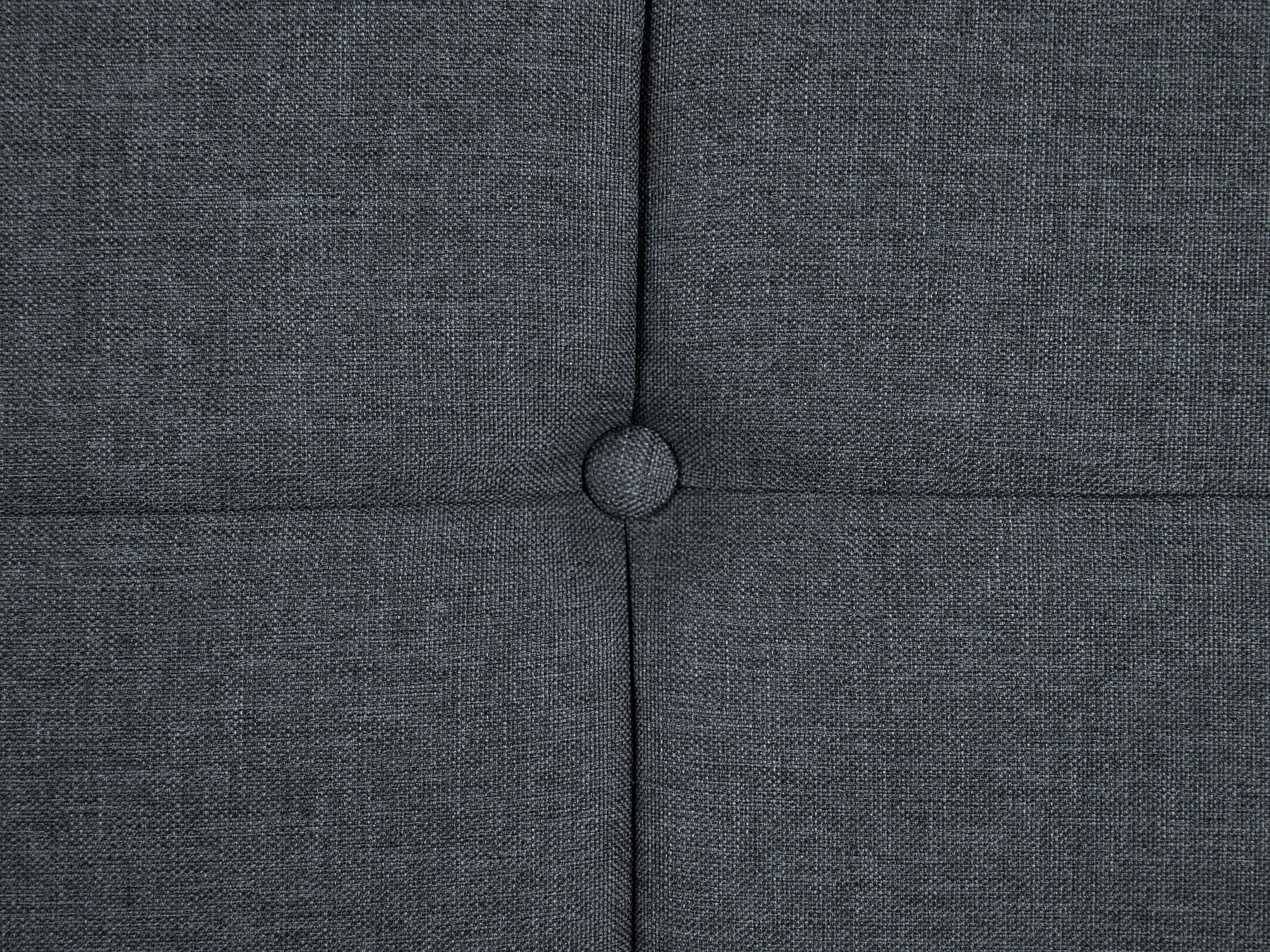 Sofa Bed FROYA Fabric Dark Grey 3 Seater