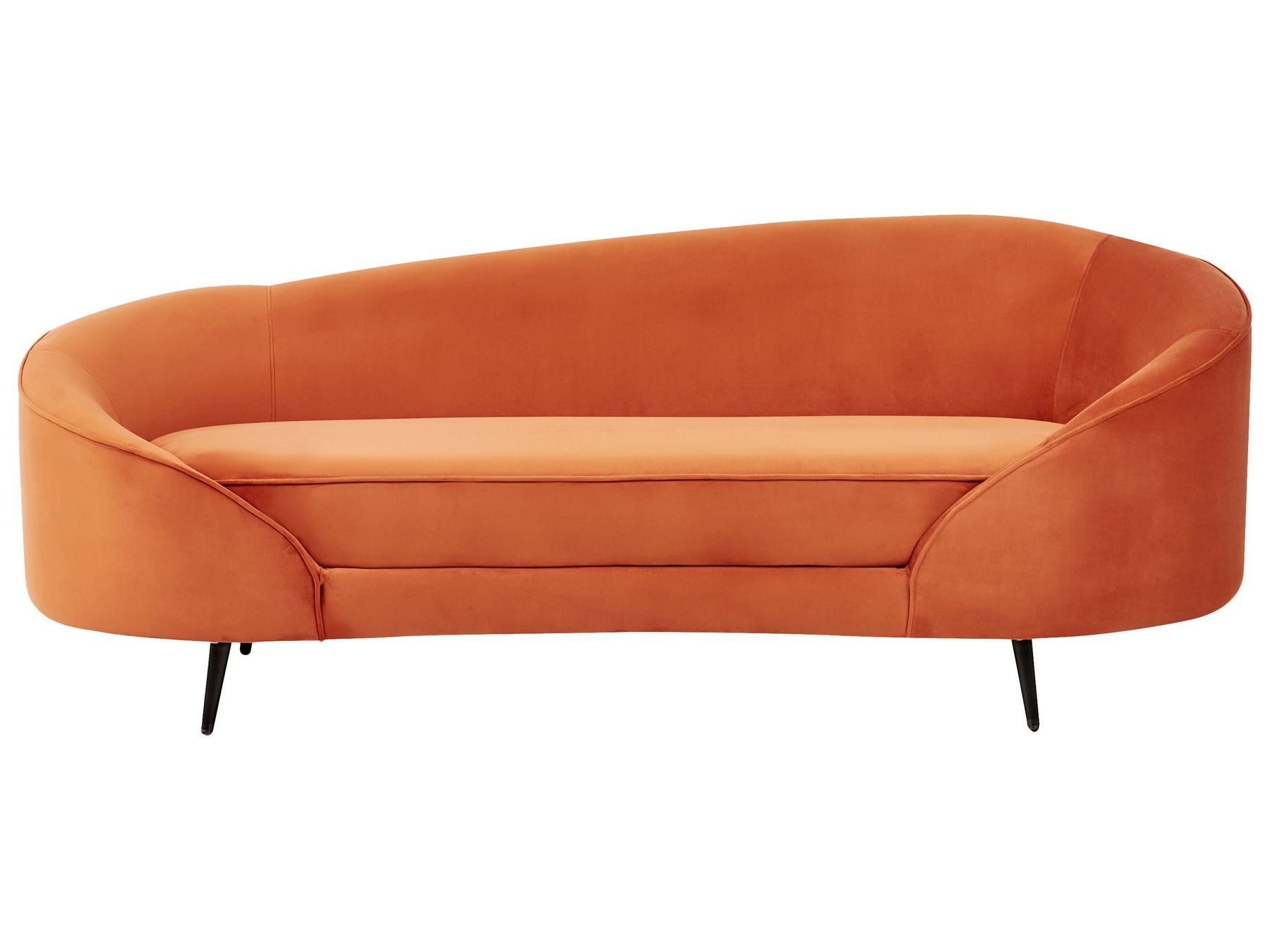 Velvet Sofa Orange SAVAR