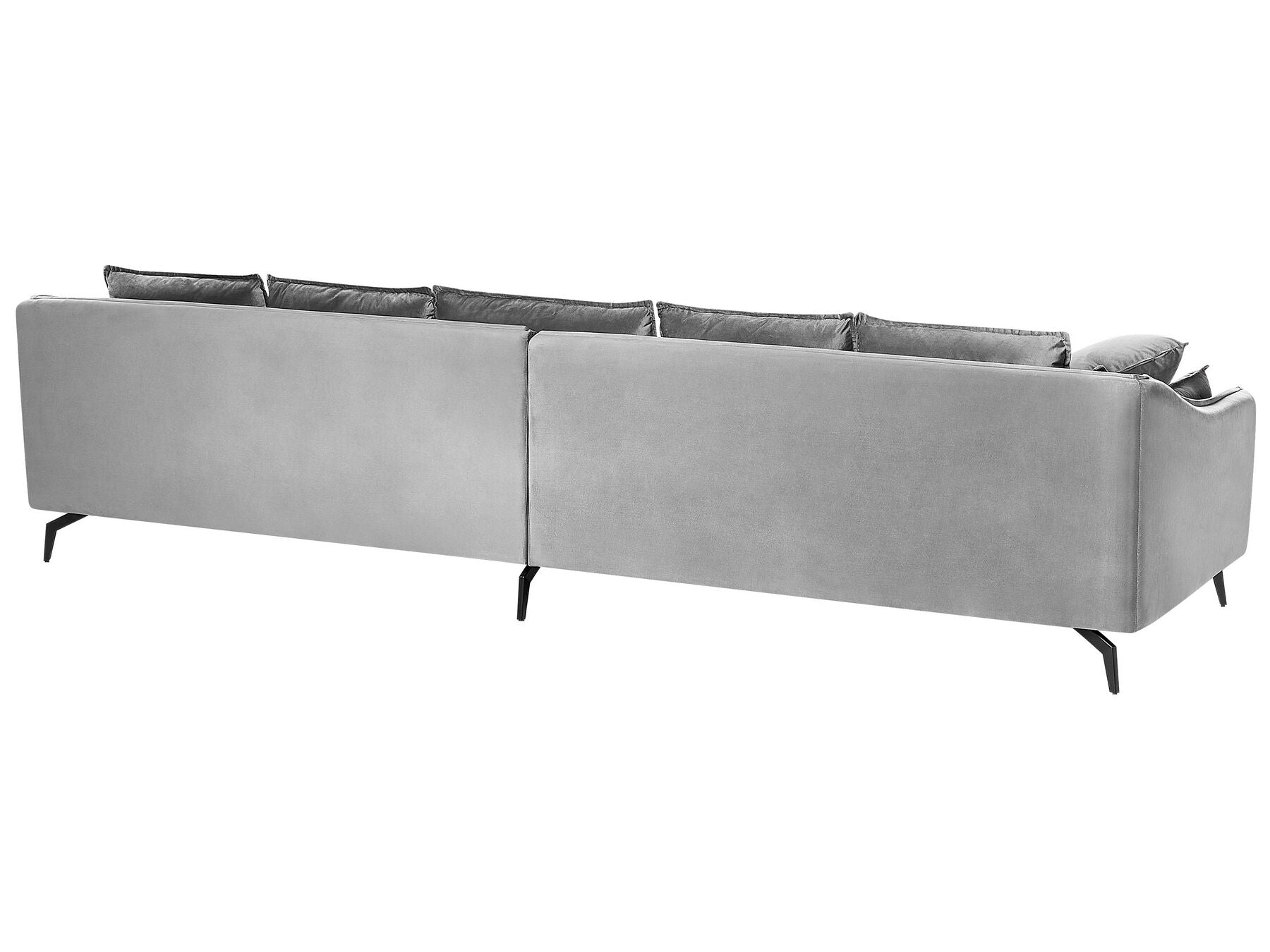 Velvet Sofa Light Grey AURE