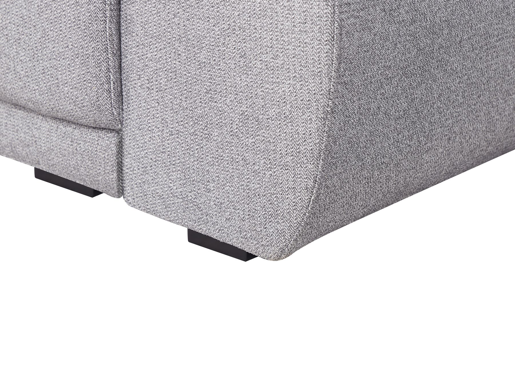 4 Seater Fabric Sofa Grey TORPO