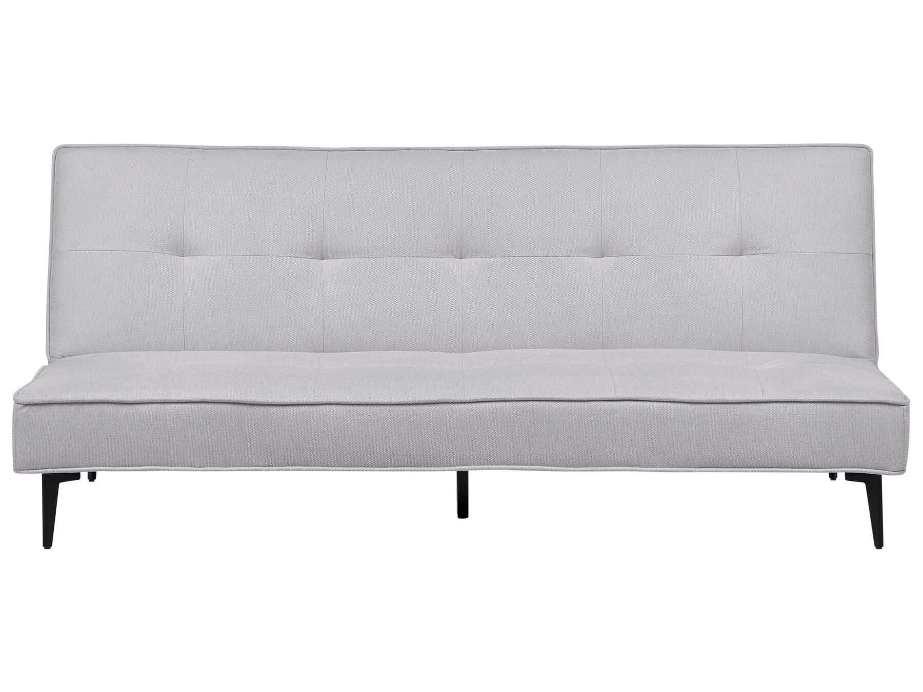 Sofa Bed ESSVIK Fabric Light Grey 3 Seater