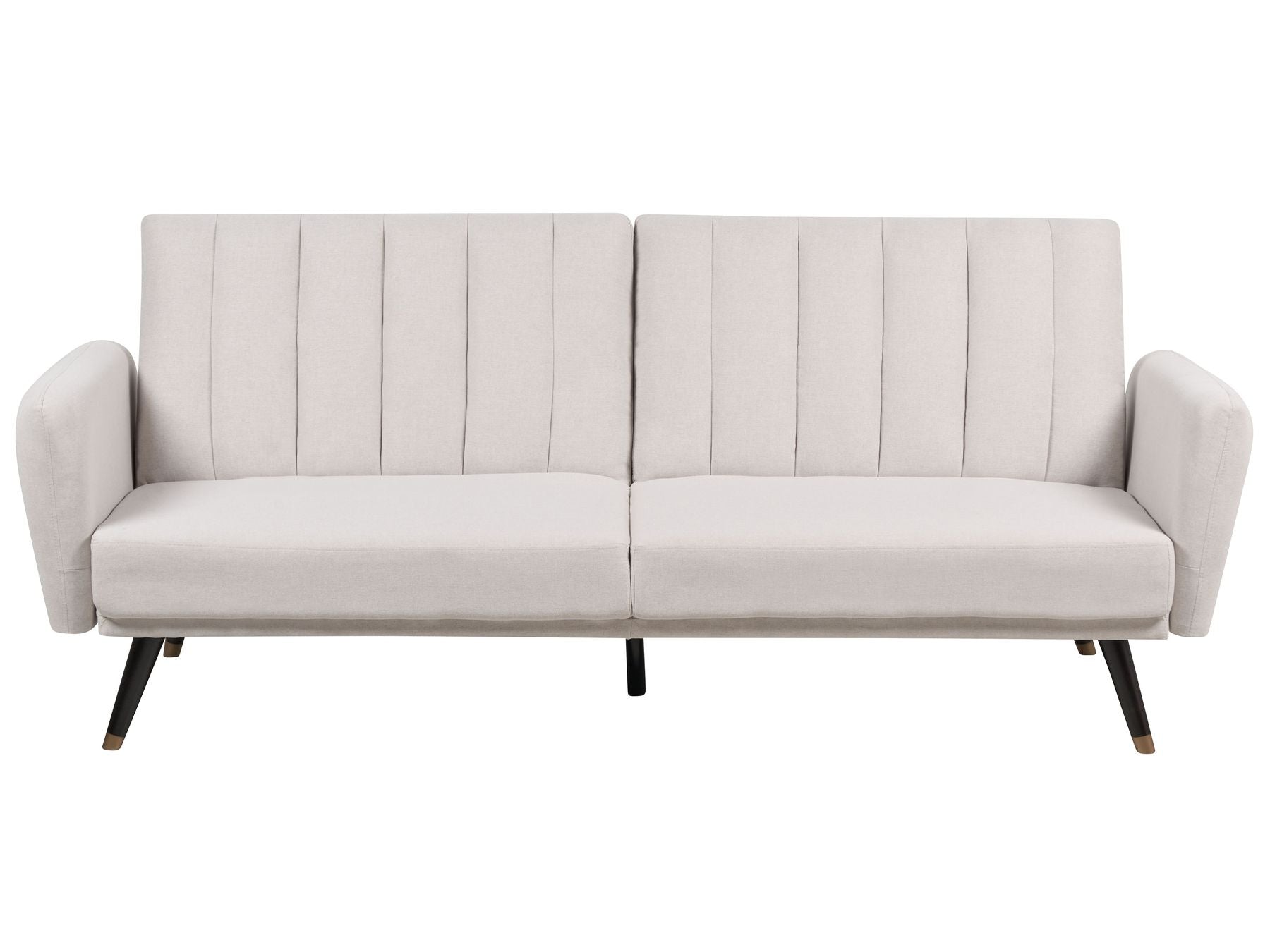 Sofa Bed VIMMERBY Fabric Beige 3 Seater