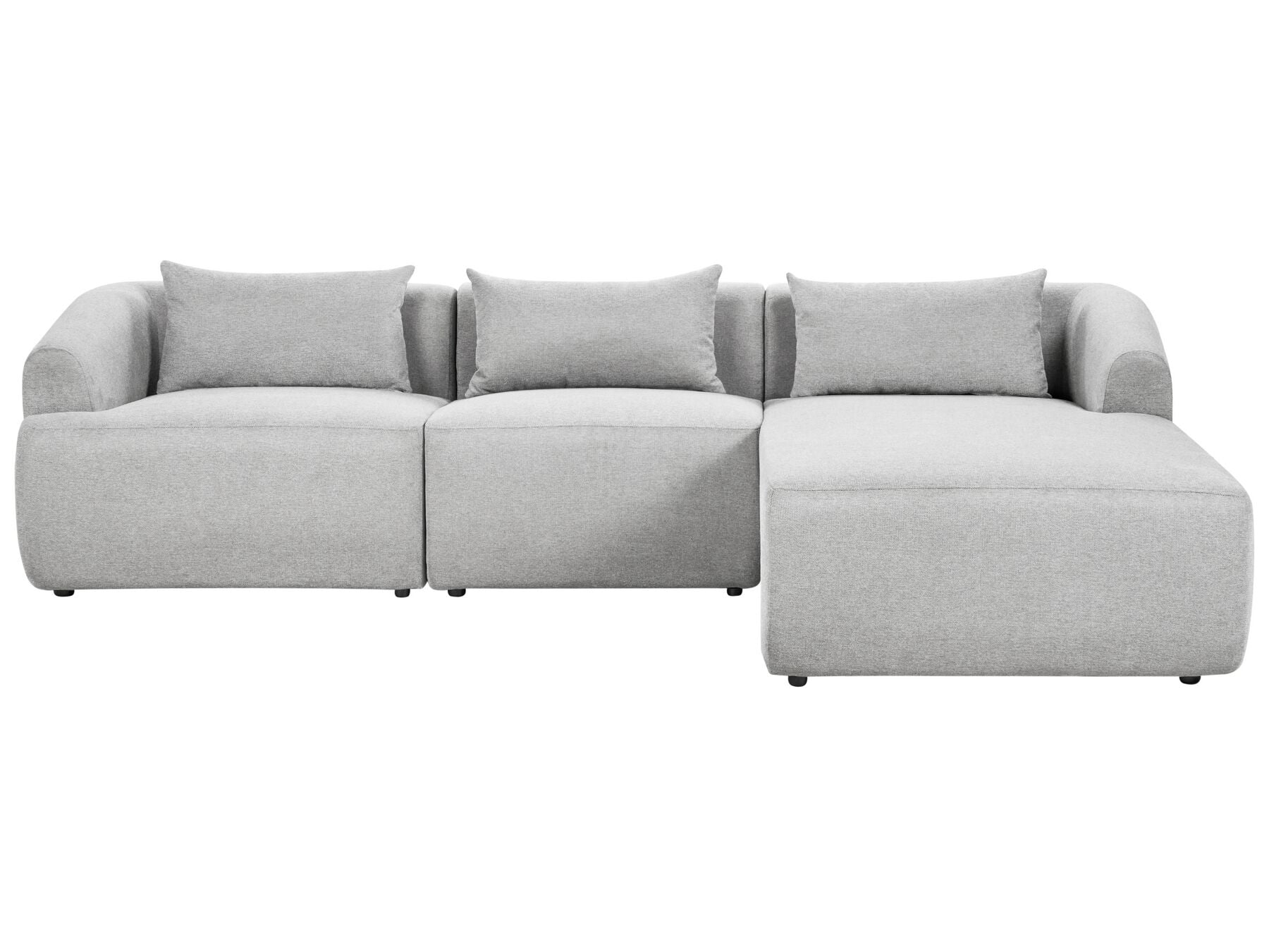 Corner Sofa SVANSELE Fabric Grey 3 Seater Left Hand