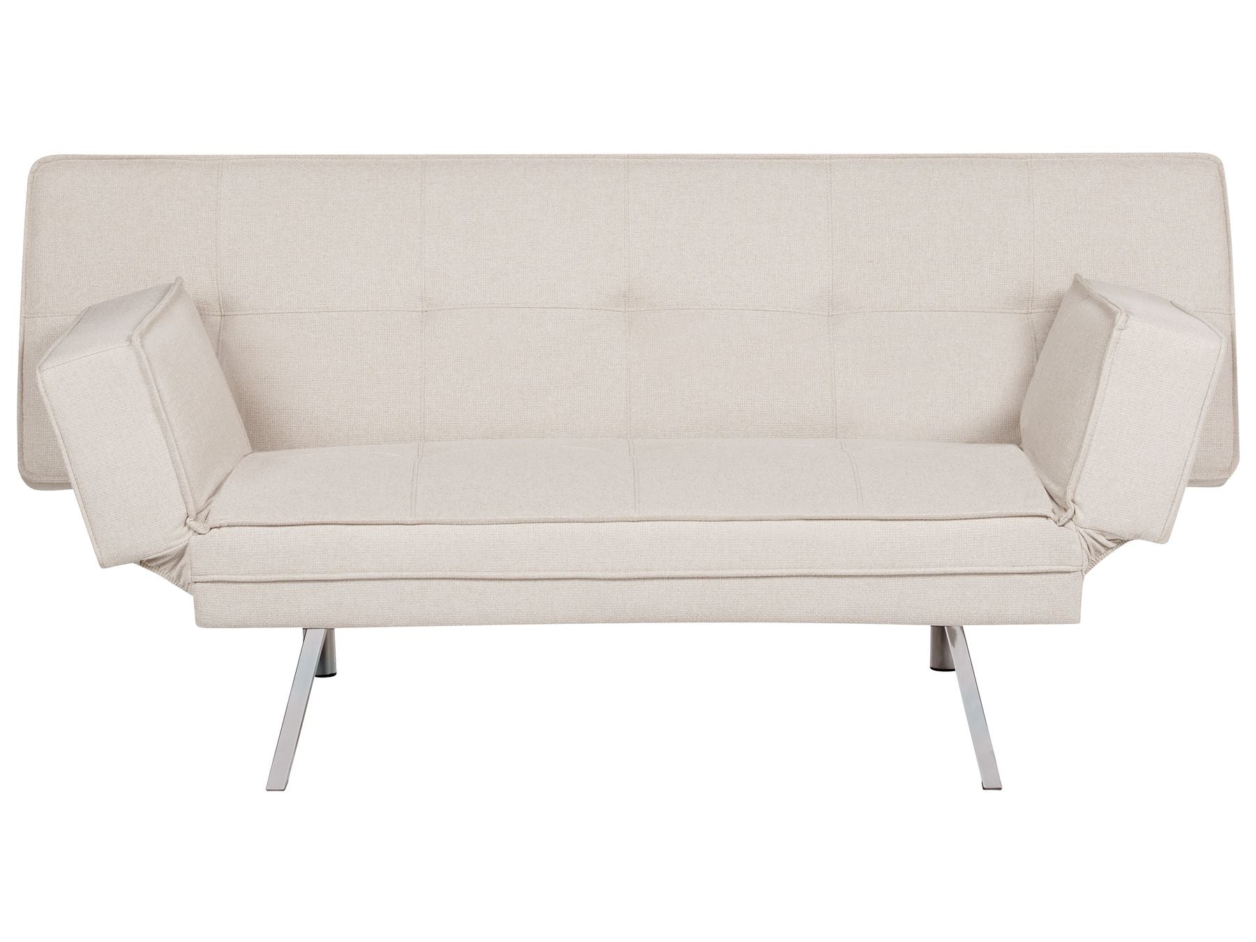 Sofa Bed BRISTOL Fabric Beige 3 Seater