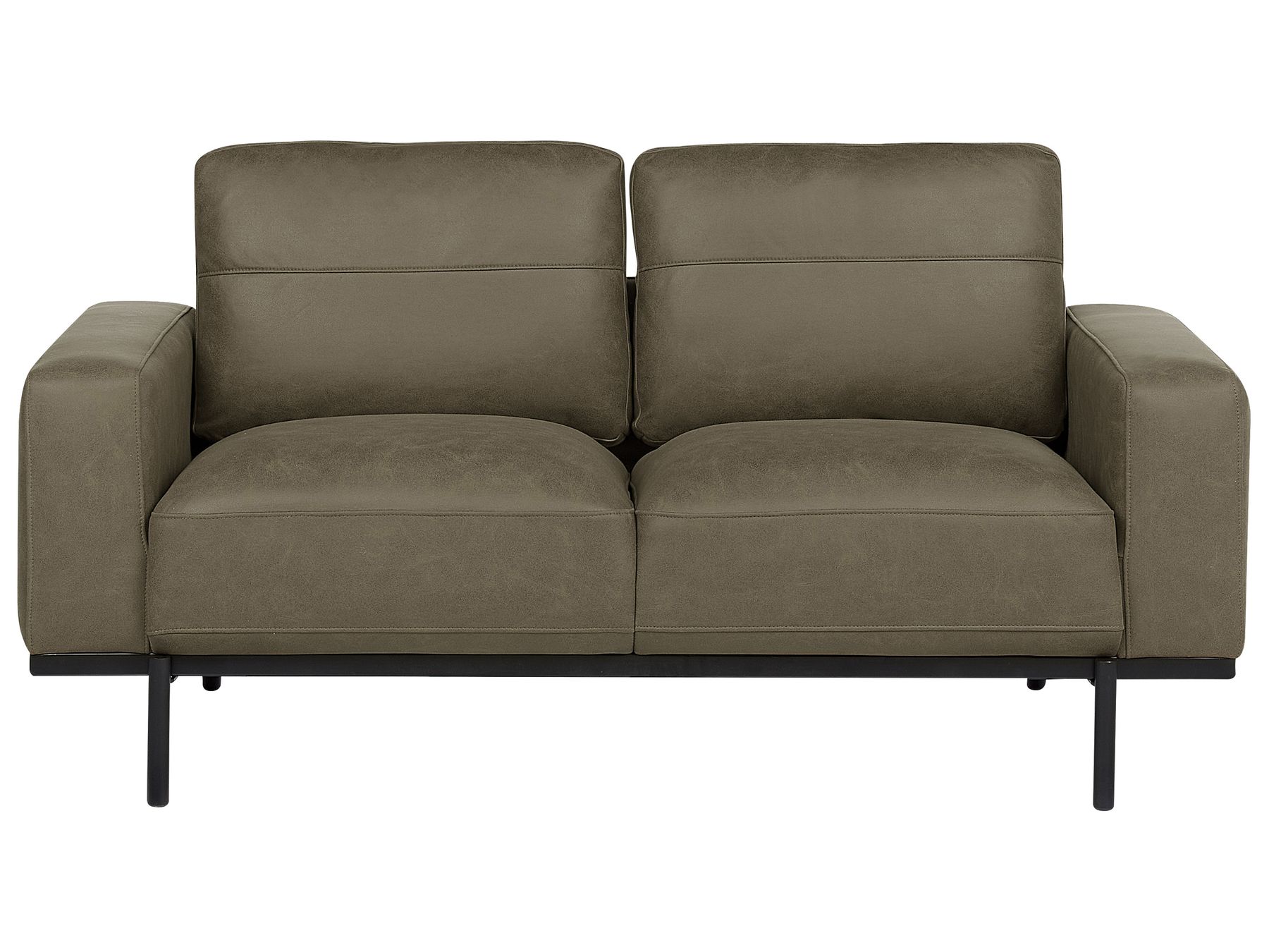 2 Seater Fabric Sofa Green SOVIK