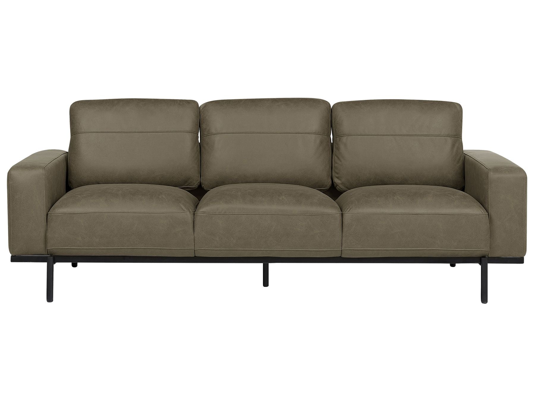 3 Seater Fabric Sofa Green SOVIK
