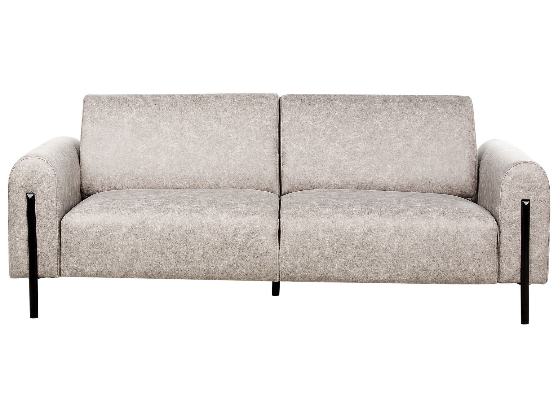 3 Seater Fabric Sofa Grey ASKIM