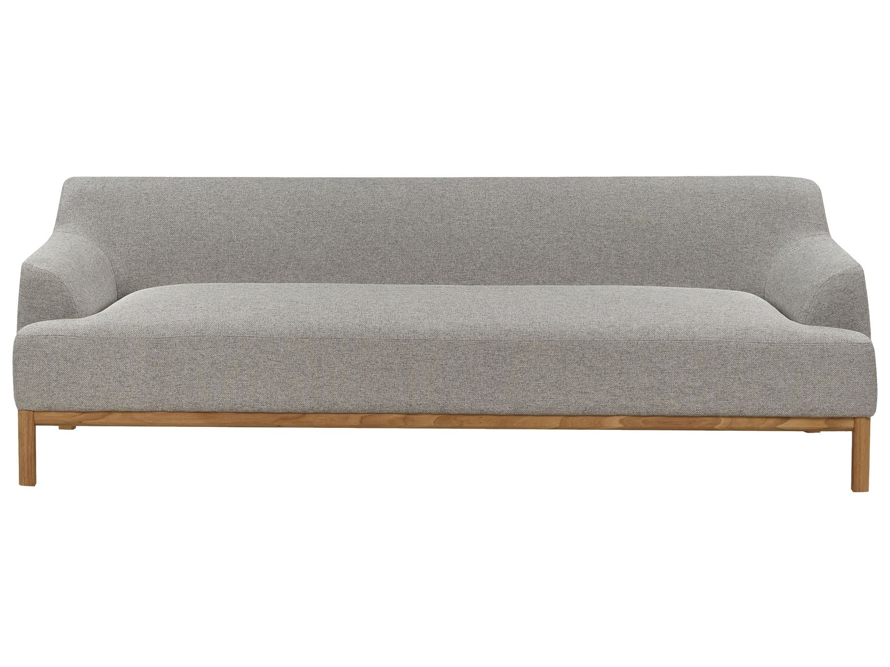 3 Seater Fabric Sofa Grey SOSJO