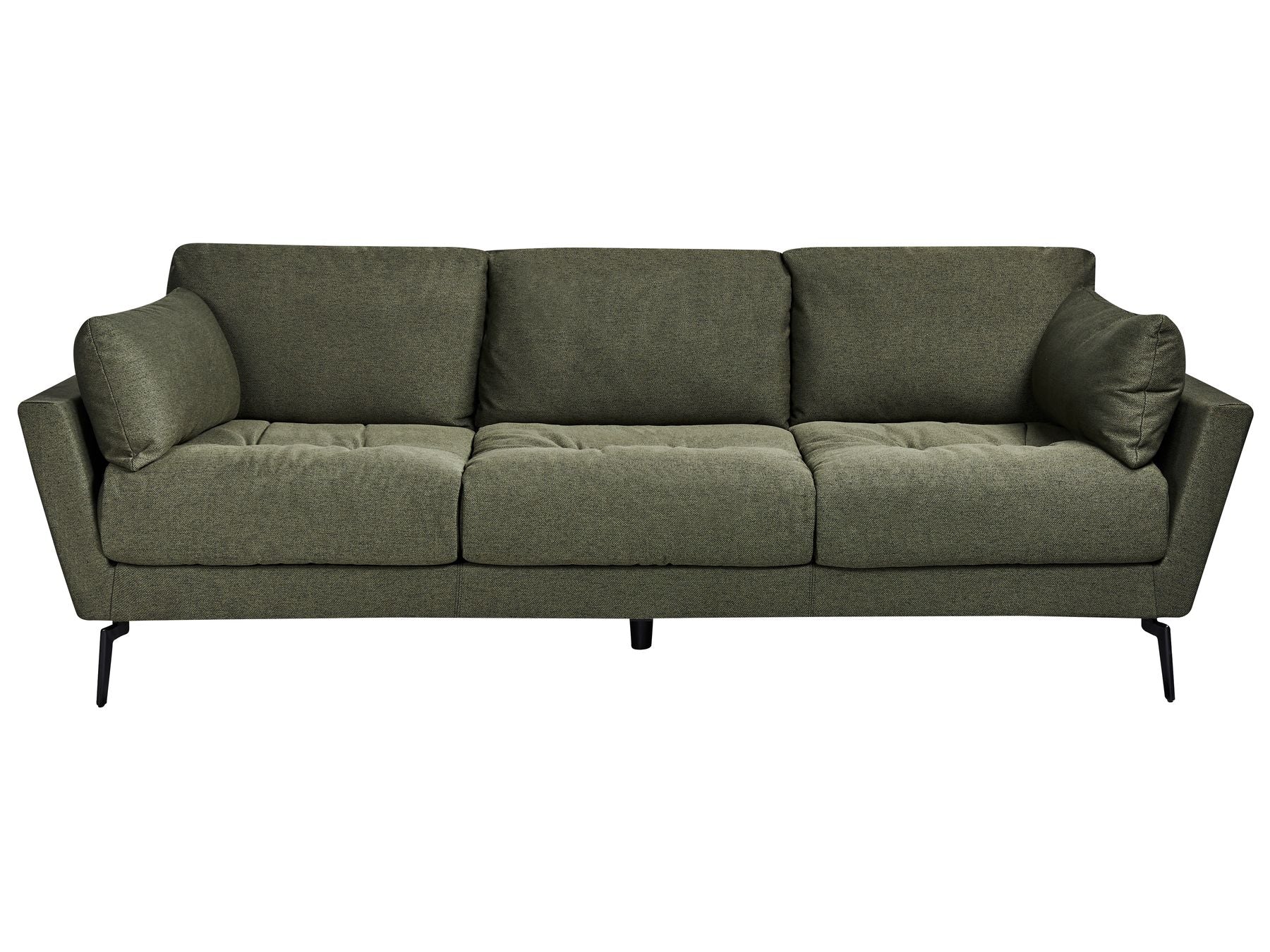 4 Seater Fabric Sofa Green NENOLA