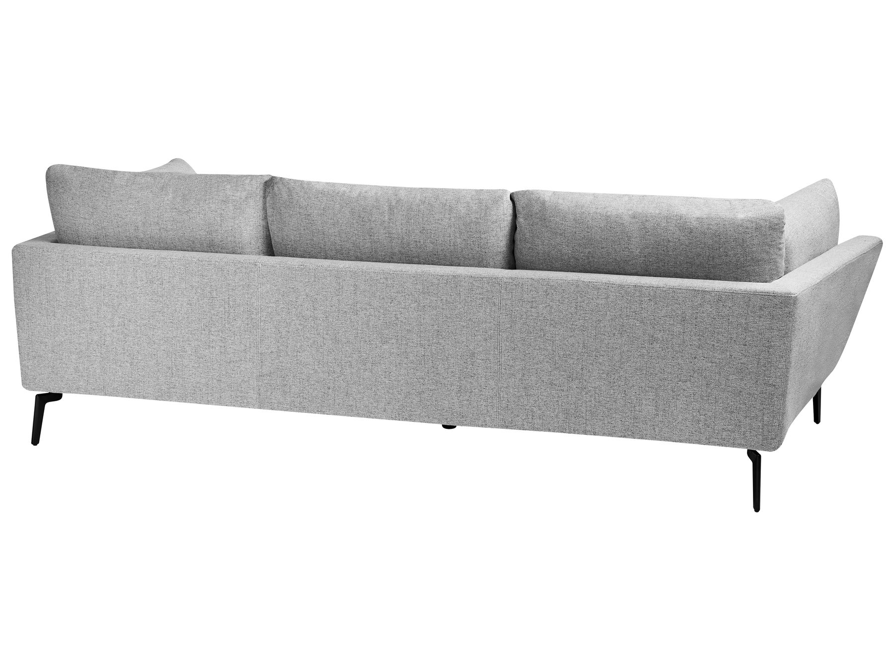 4 Seater Fabric Sofa Grey NENOLA