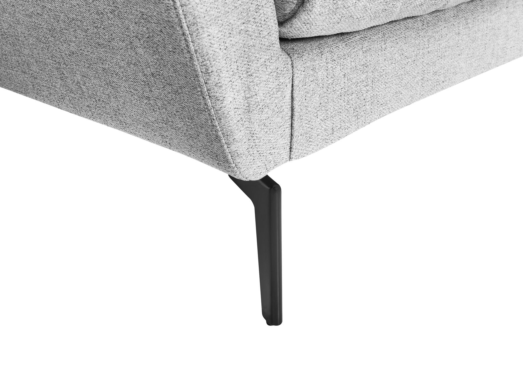 4 Seater Fabric Sofa Grey NENOLA
