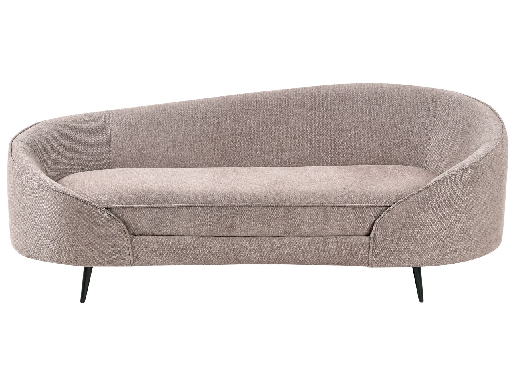 Sofa SAVAR Fabric Brown 3 Seater