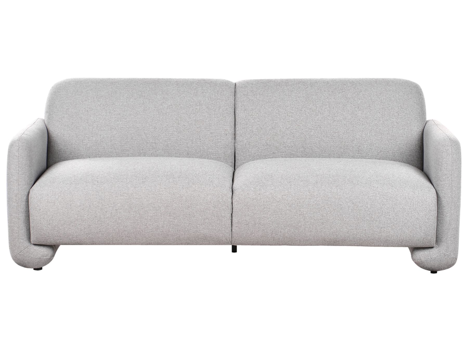 3 Seater Fabric Sofa Grey SALAND