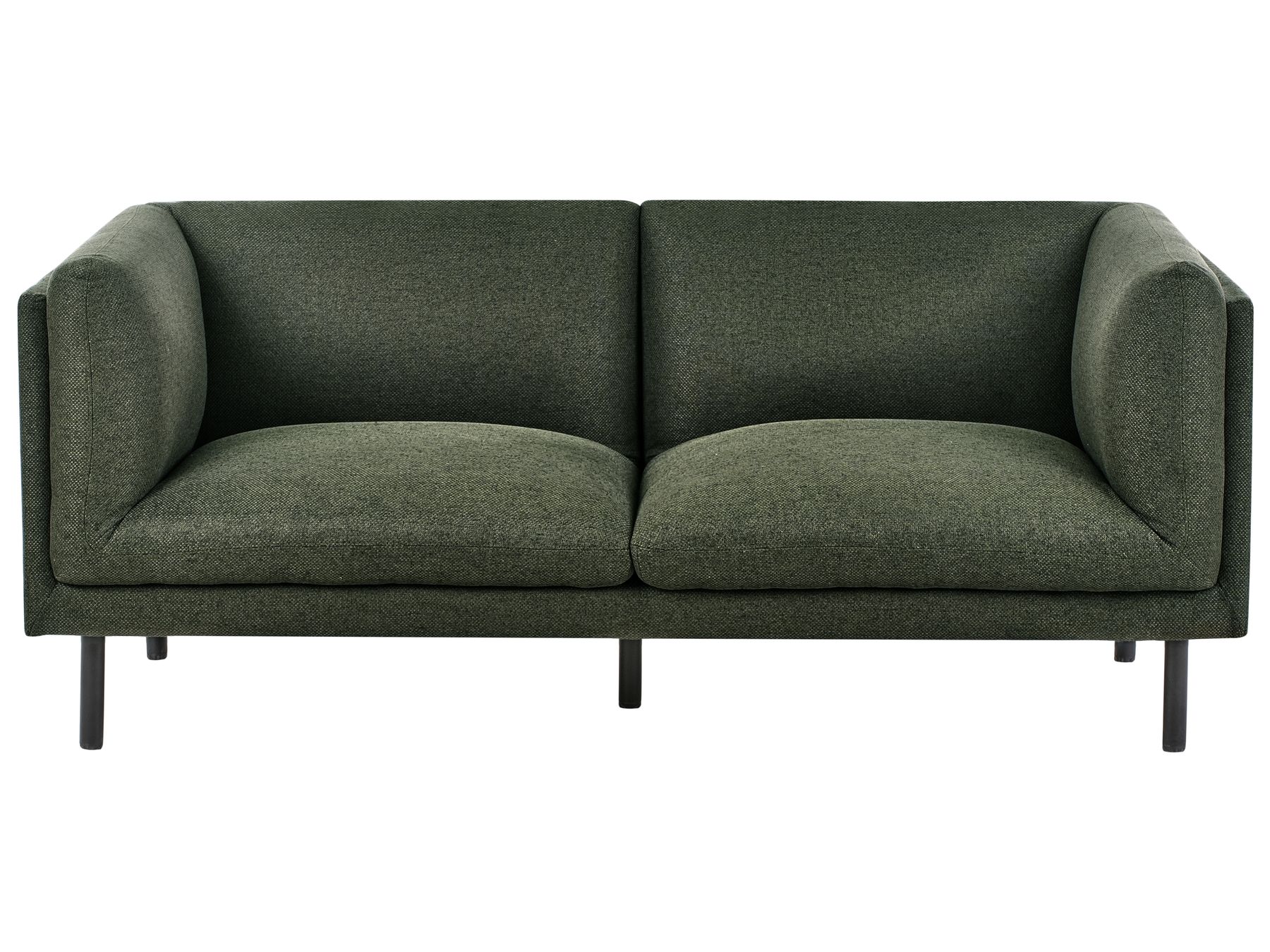 2 Seater Fabric Sofa Green VORGOD