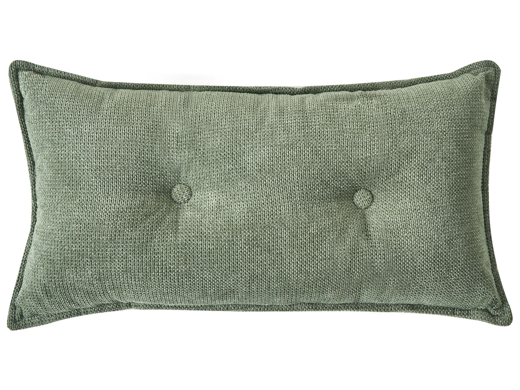Corner Sofa DOLVA Chenille Dark Green 3 Seater Right Hand