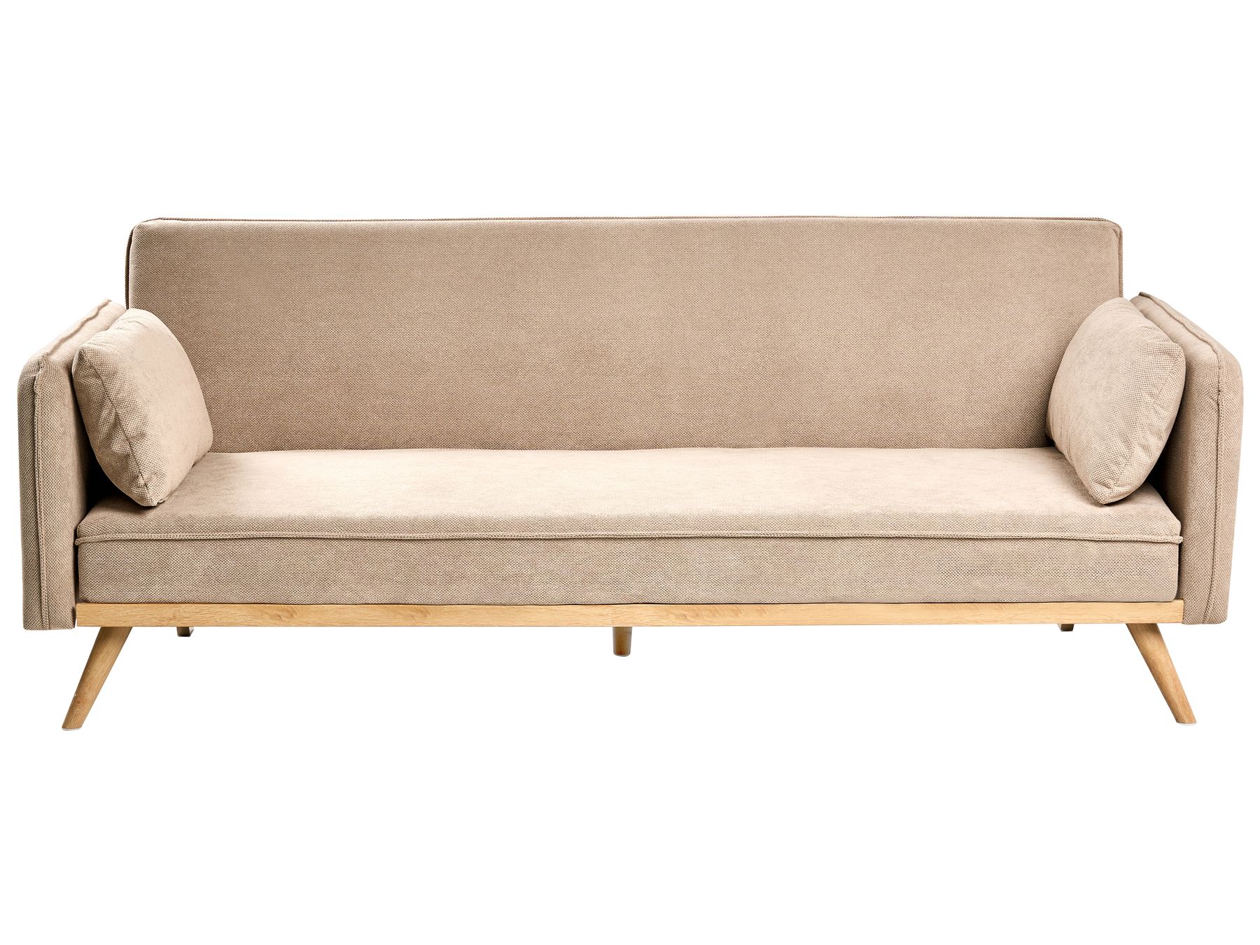 Sofa Bed ASAA Fabric Light Brown