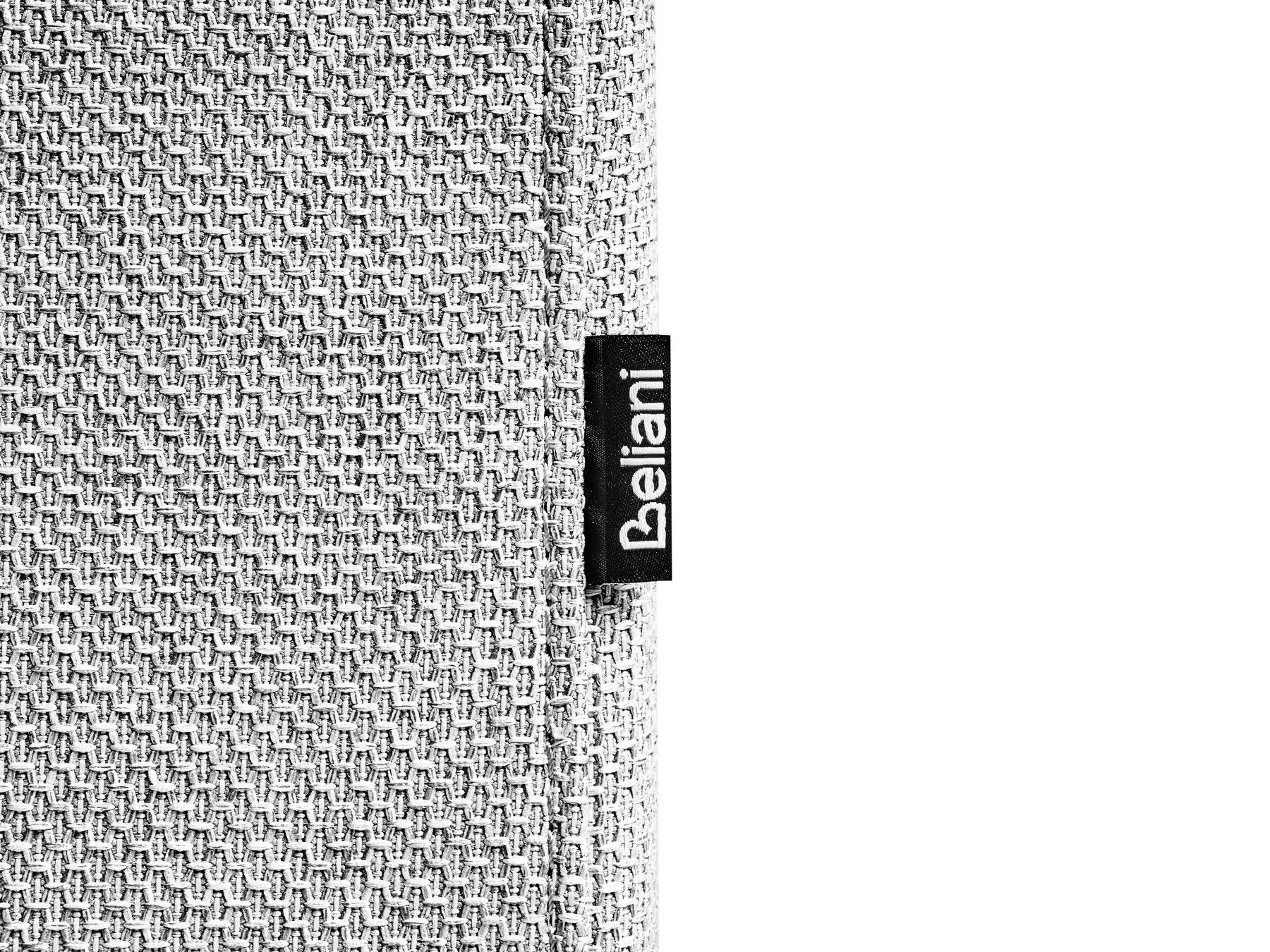 Sofa VORGOD Fabric Light Grey 2 Seater