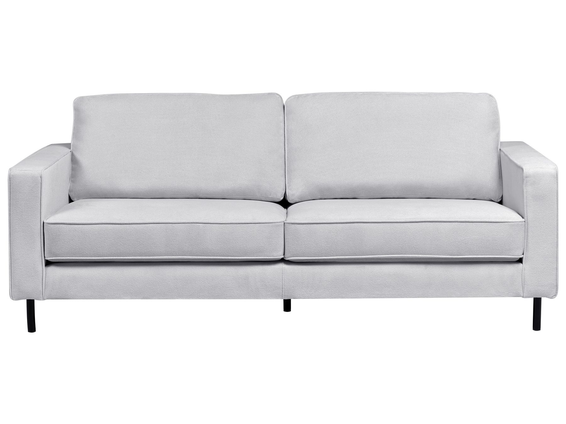 Sofa SAVALEN Fabric Light Grey 3 Seater