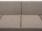 Fabric Sofa Bed Beige YORK