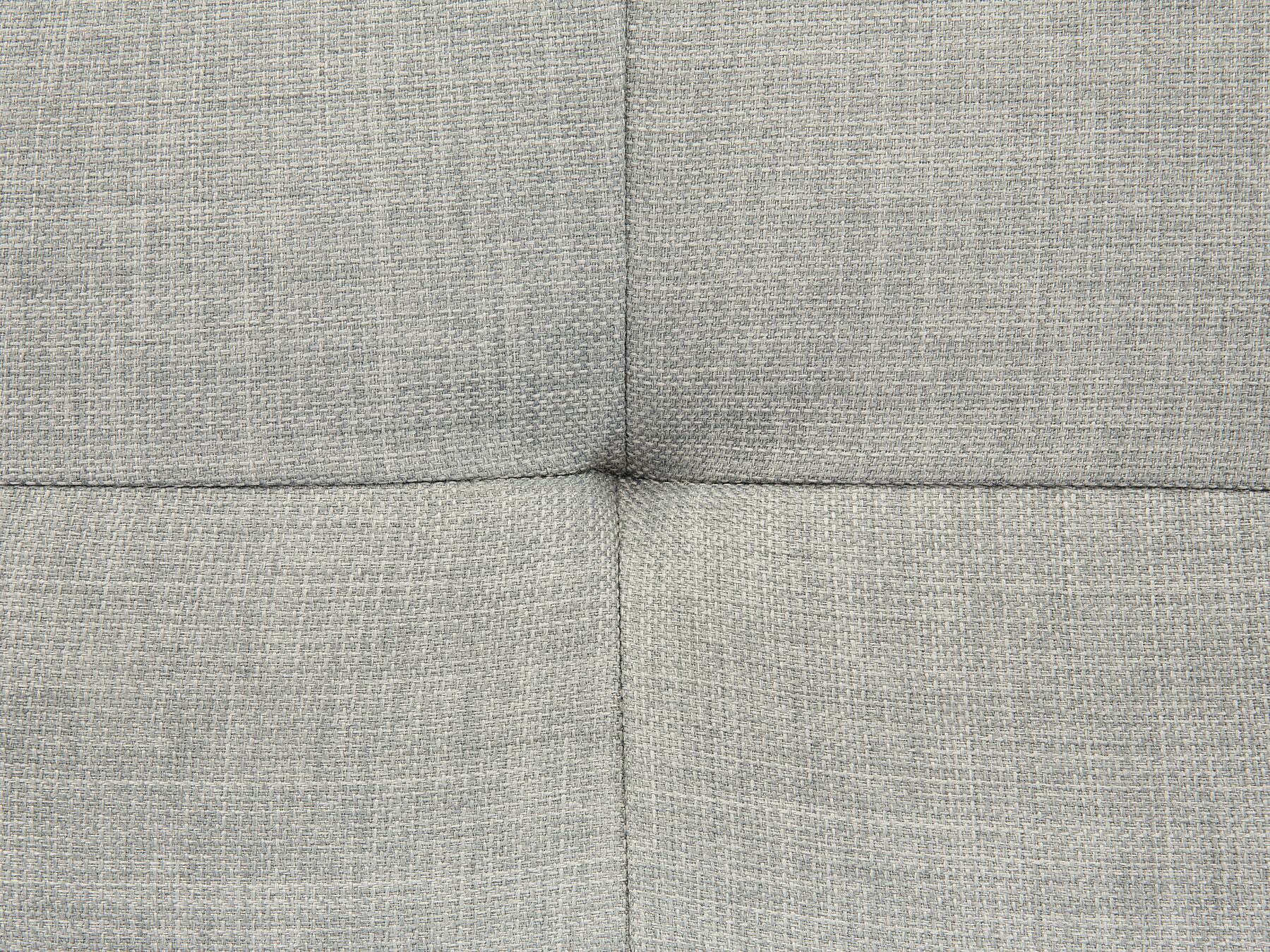 Corner Sofa KIRUNA Fabric Light Grey 4 Seater Right Hand