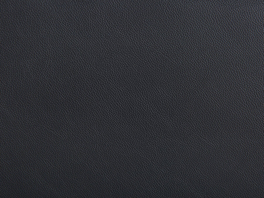3 Seater Leather Sofa Black CHESTERFIELD