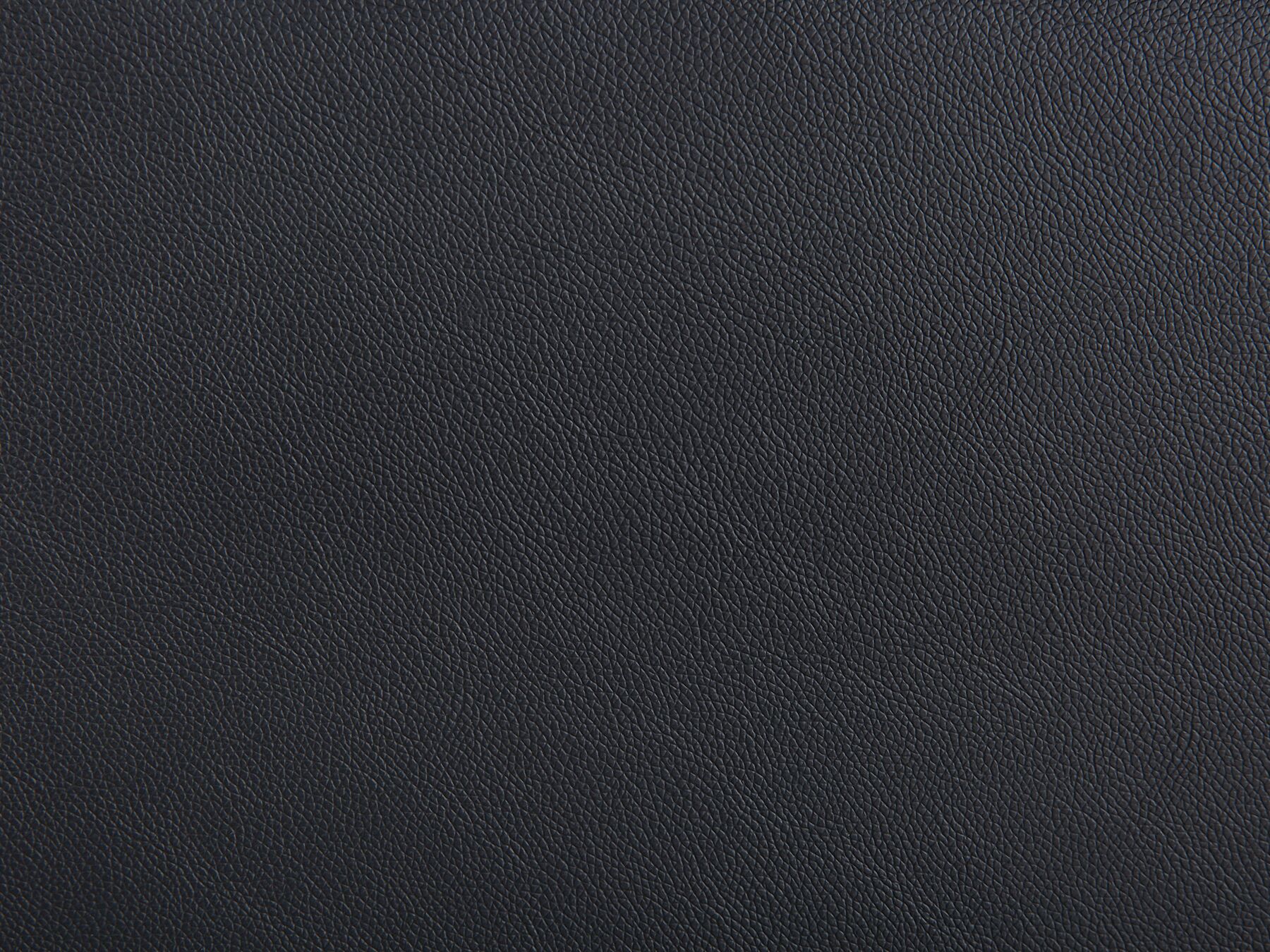 3 Seater Leather Sofa Black CHESTERFIELD