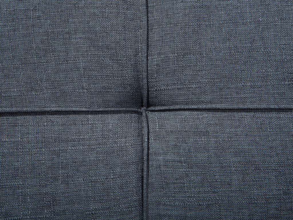 Sofa Bed RONNE Fabric Dark Grey 3 Seater