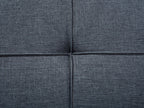 Sofa Bed RONNE Fabric Dark Grey 3 Seater