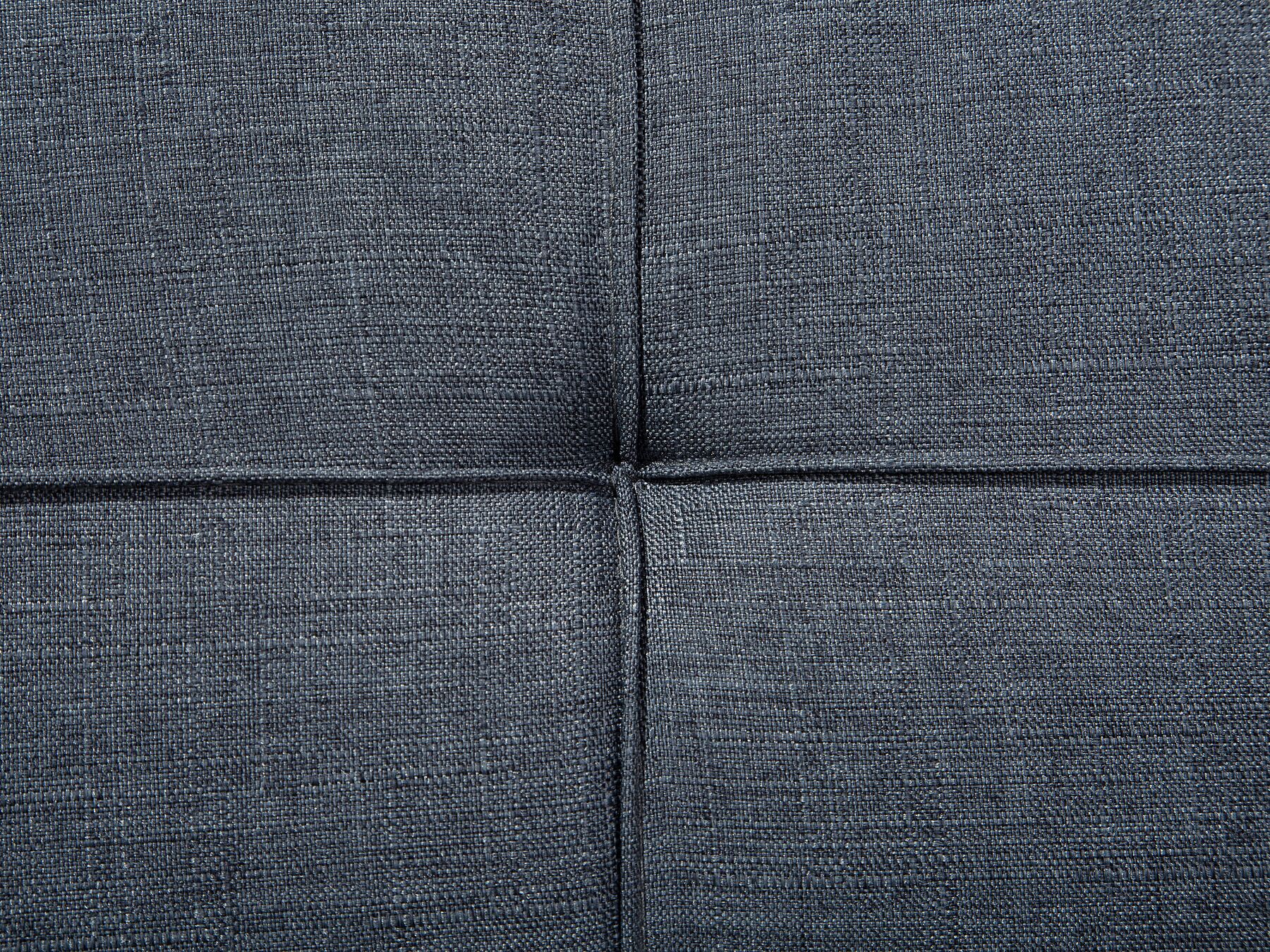 Sofa Bed RONNE Fabric Dark Grey 3 Seater