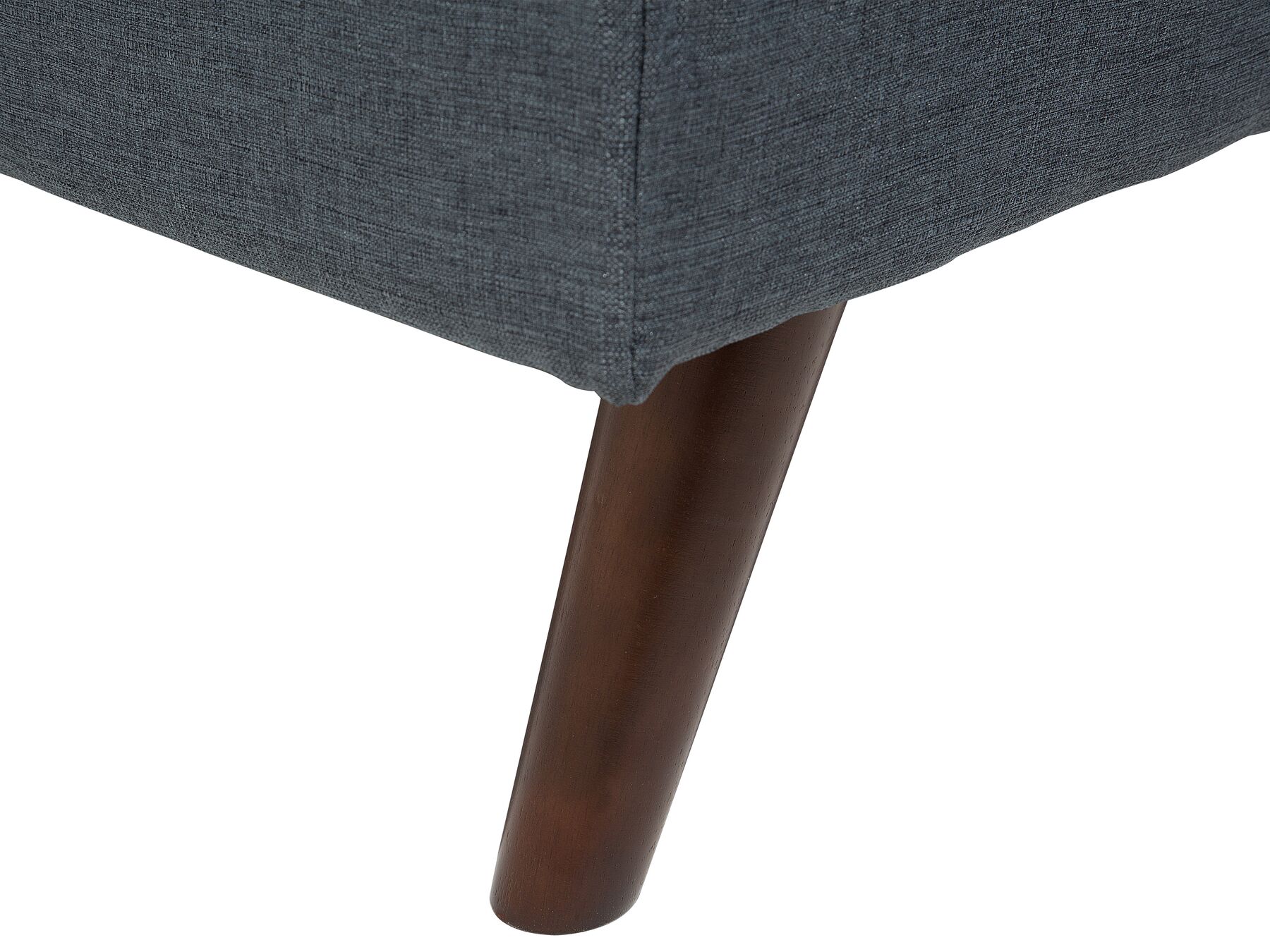 Sofa Bed RONNE Fabric Dark Grey 3 Seater