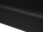 2 Seater Leather Sofa Black HELSINKI