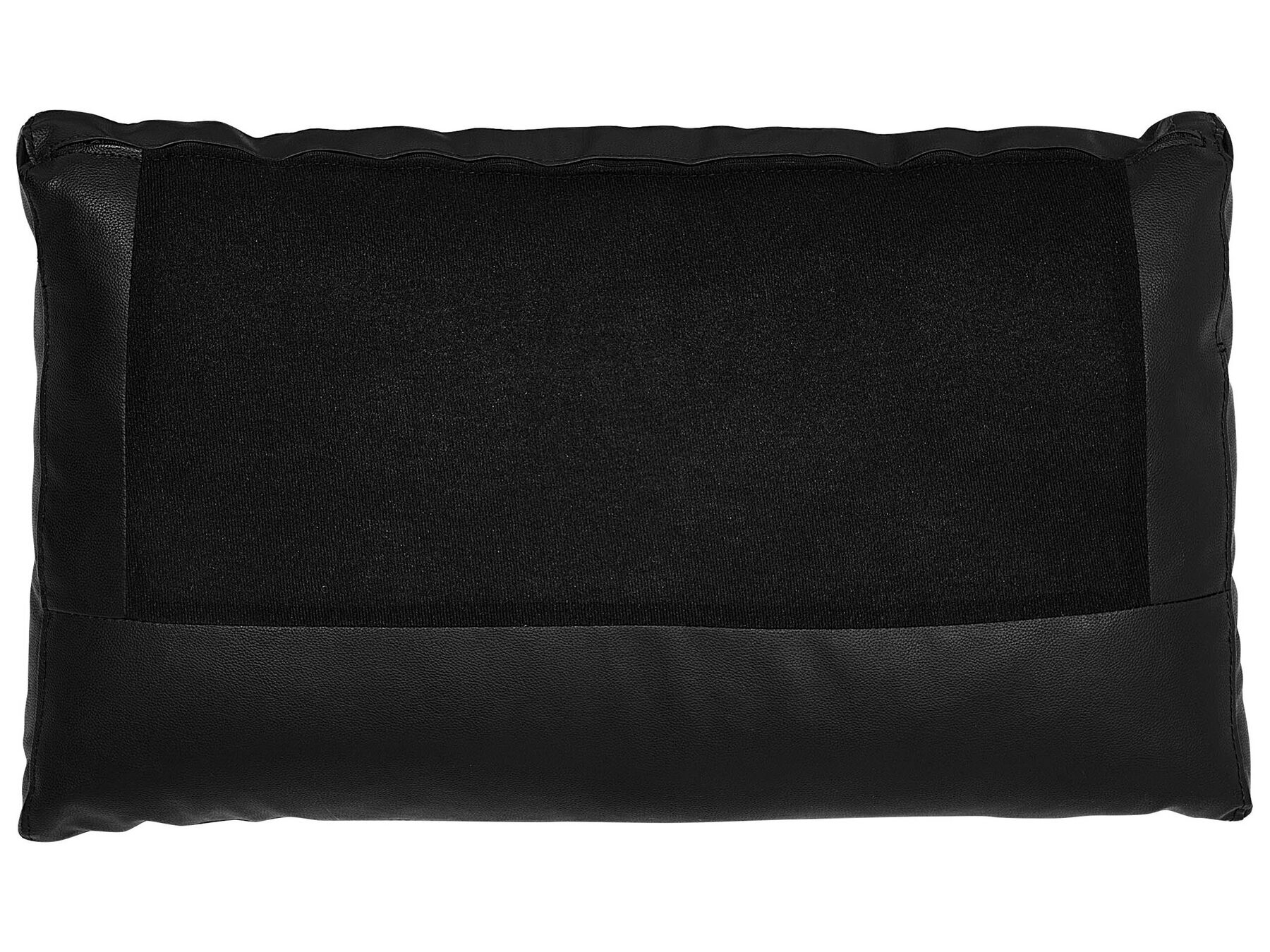 3 Seater Leather Sofa Black HELSINKI