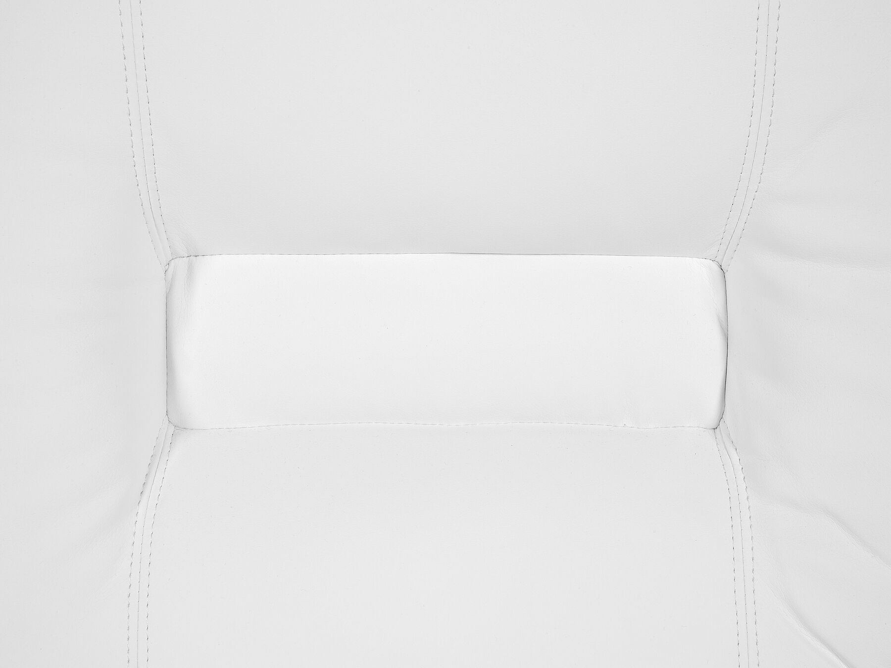 2 Seater Faux Leather Manual Recliner Sofa White BERGEN