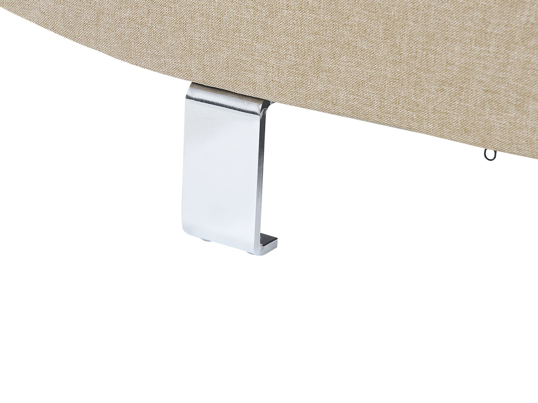 Corner Sofa NORREA Fabric Light Beige 5 Seater Left Hand