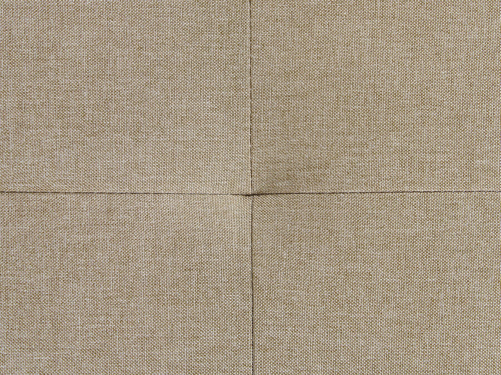 Corner Sofa NORREA Fabric Light Beige 5 Seater Left Hand