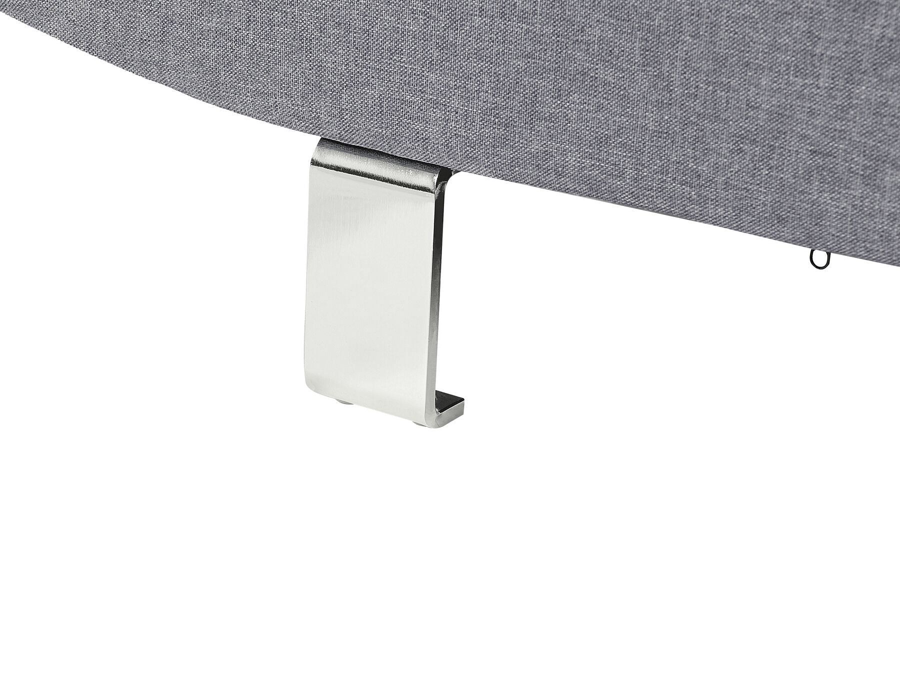 Corner Sofa NORREA Fabric Grey 5 Seater Left Hand