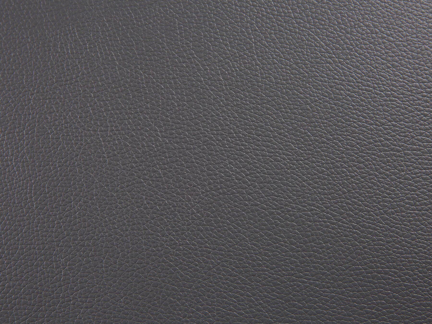 2 Seater Faux Leather Sofa Grey LEIRA