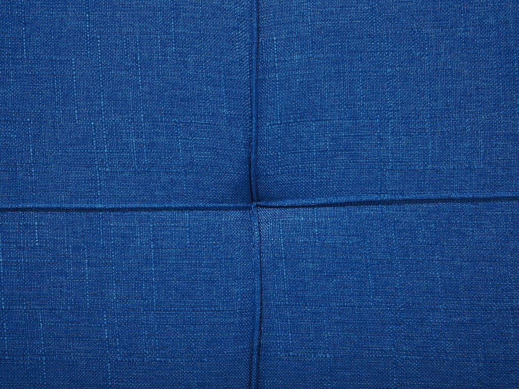 Sofa Bed RONNE Fabric Navy Blue 3 Seater