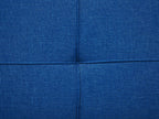 Sofa Bed RONNE Fabric Navy Blue 3 Seater