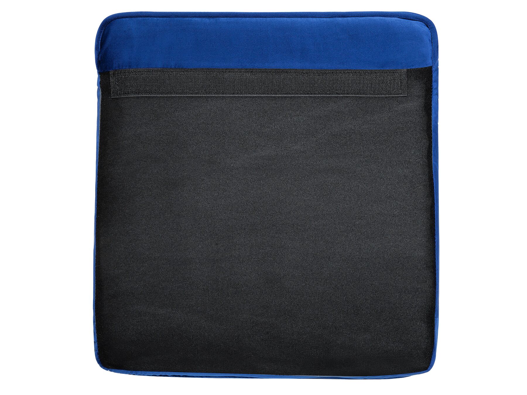 3 Seater Velvet Fabric Sofa Navy Blue CHESTERFIELD