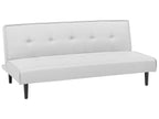 Sofa Bed VISBY Fabric Light Grey 3 Seater