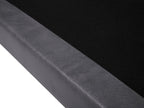 2 Seater Sofa Faux Leather Grey LOKKA
