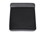 2 Seater Sofa Faux Leather Grey LOKKA